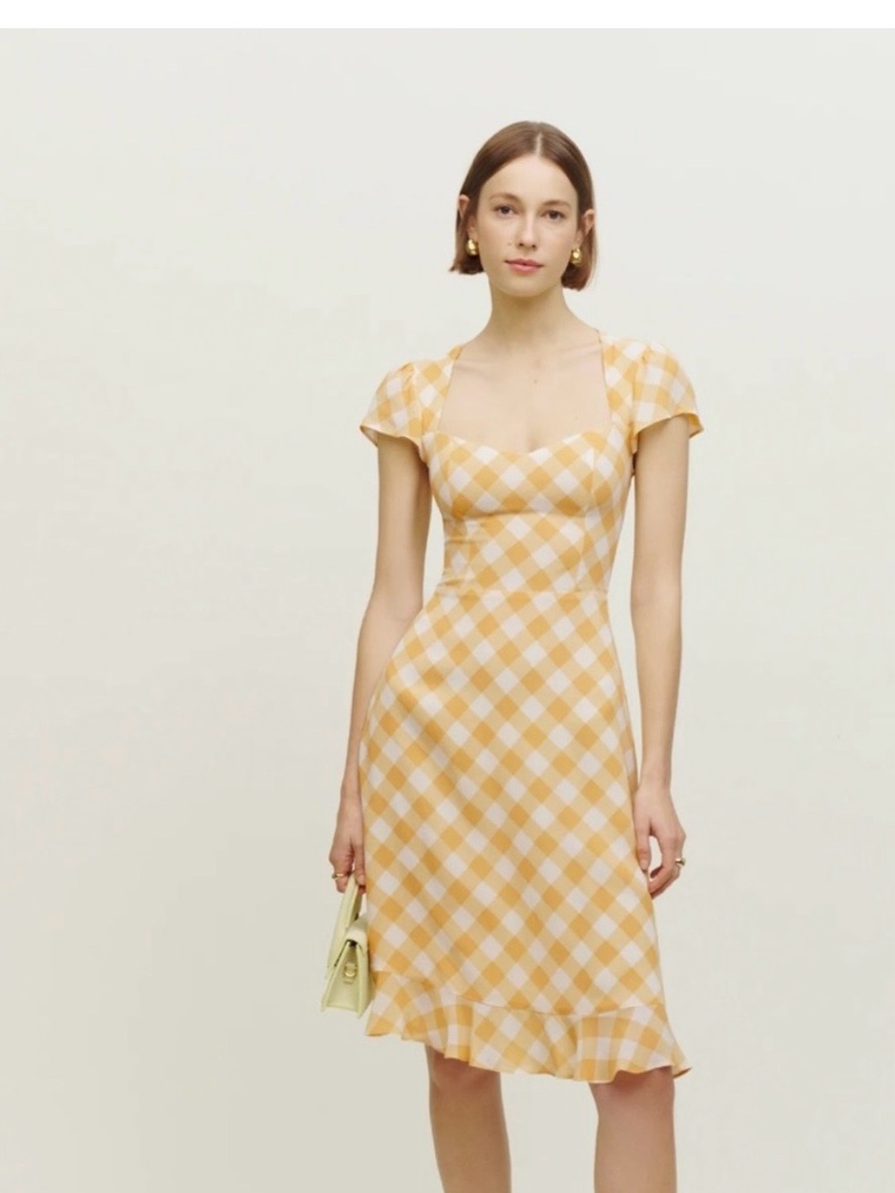 Reformation Rosi dress pompadour